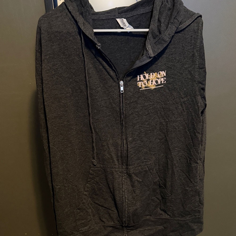 Hold On To Hope Women's Black Hoodie